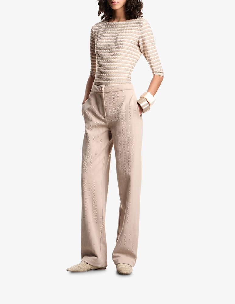 rinascente Emporio Armani Maglia e righe con maniche a tre quarti