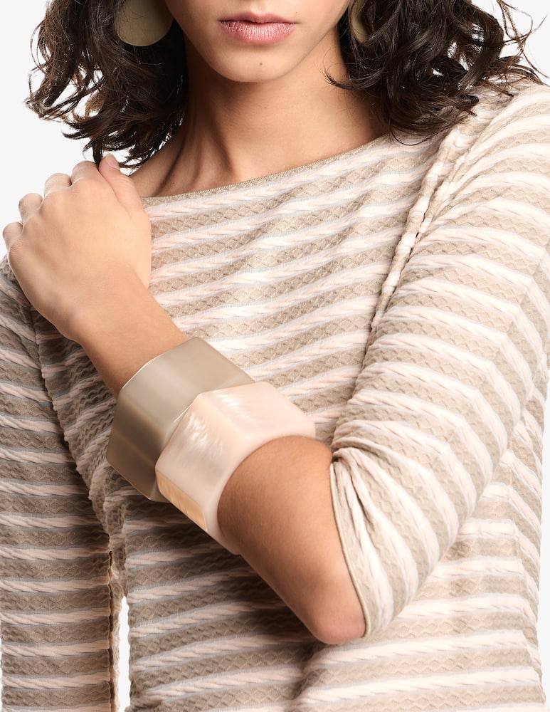 rinascente Emporio Armani Maglia e righe con maniche a tre quarti