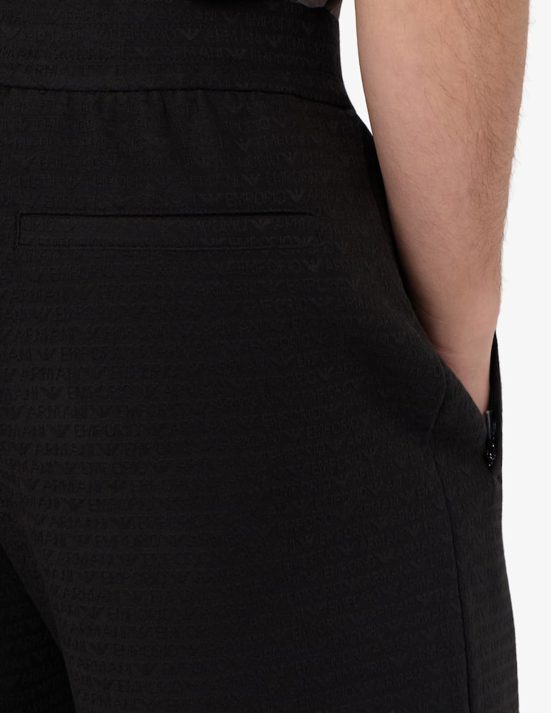 rinascente Emporio Armani Pantaloni logo all over