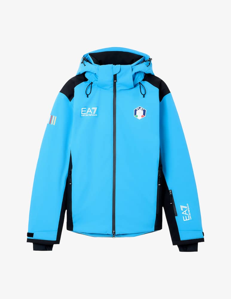 rinascente EA7 Giacca sci cappuccio FISI