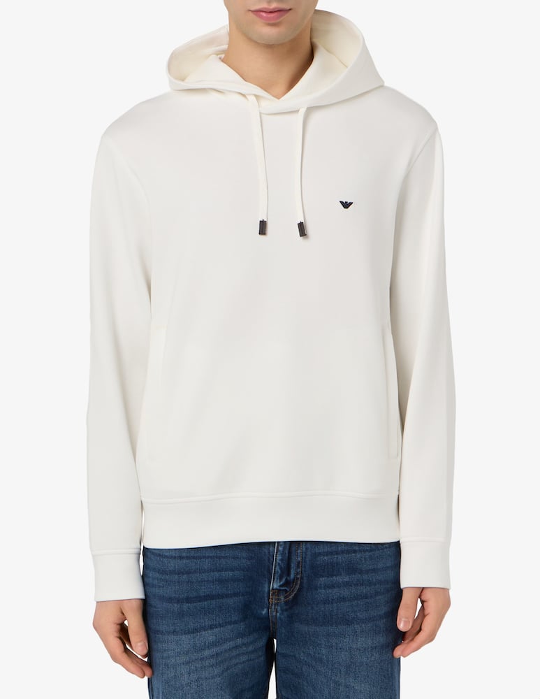 Emporio Armani Felpa cappuccio loghino - immagine 1 Emporio Armani Felpa cappuccio loghino - immagine 1