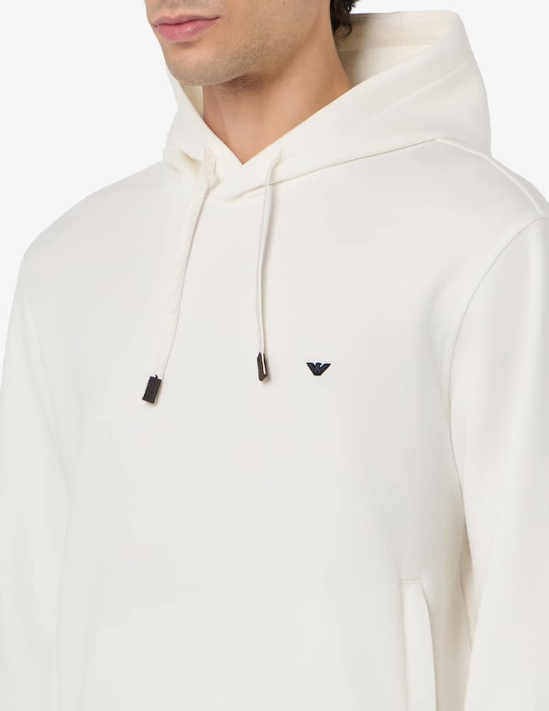 rinascente Emporio Armani Felpa cappuccio loghino