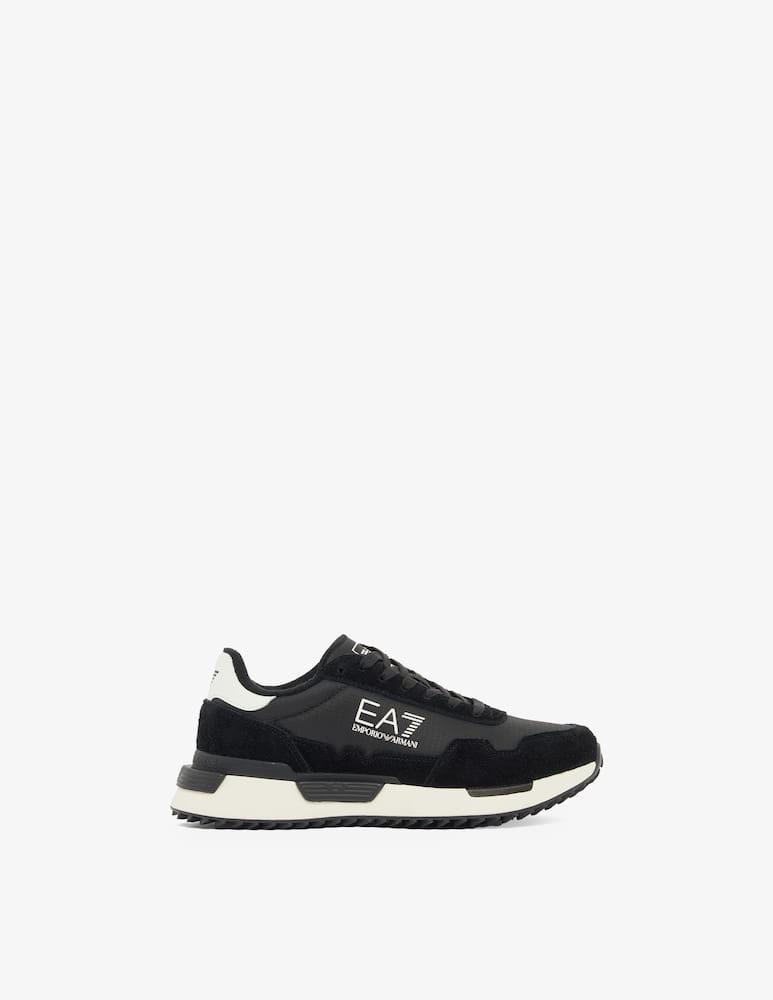 rinascente EA7 Vintage running nylon suede sneakers