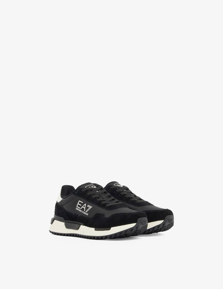 rinascente EA7 Vintage running nylon suede sneakers