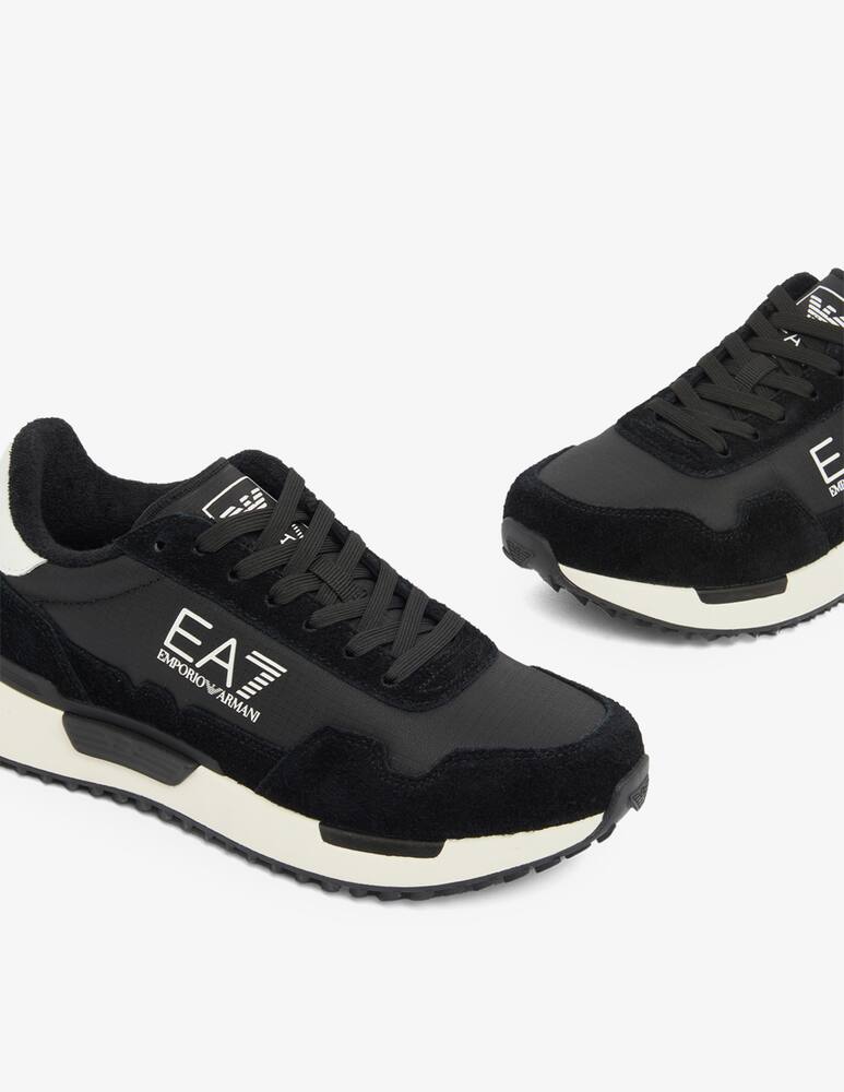 rinascente EA7 Vintage running nylon suede sneakers