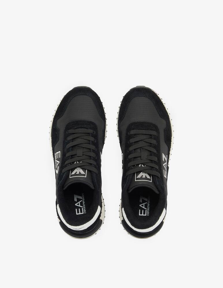rinascente EA7 Vintage running nylon suede sneakers