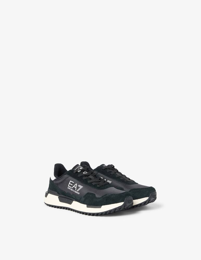 rinascente EA7 Vintage running nylon suede sneakers