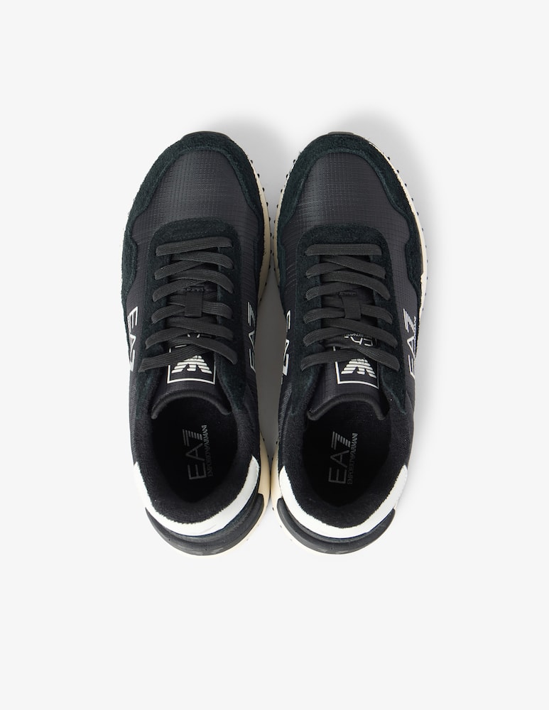 EA7 Sneakers running vintage in nylon e suede - immagine 9 EA7 Sneakers running vintage in nylon e suede - immagine 9