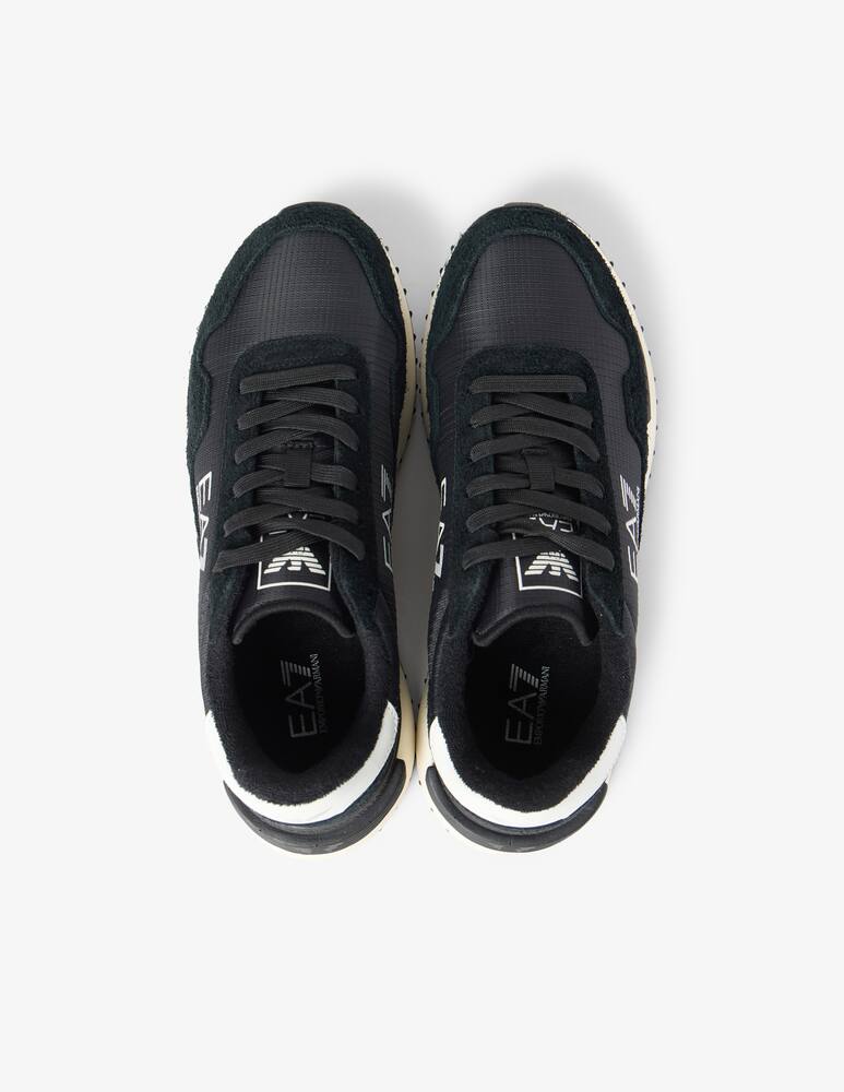 rinascente EA7 Vintage running nylon suede sneakers
