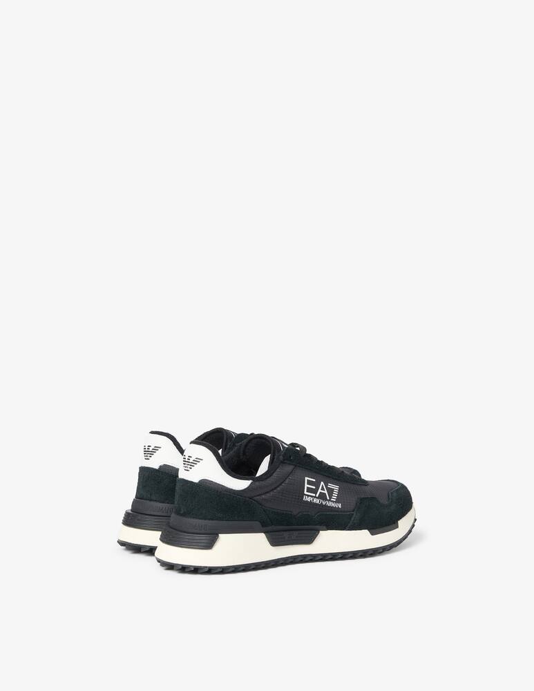 rinascente EA7 Vintage running nylon suede sneakers