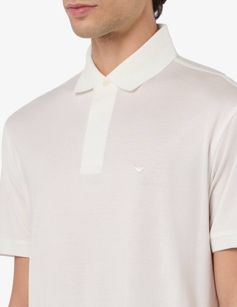 Emporio Armani Logo short sleeve polo - picture 4 Emporio Armani Logo short sleeve polo - picture 4