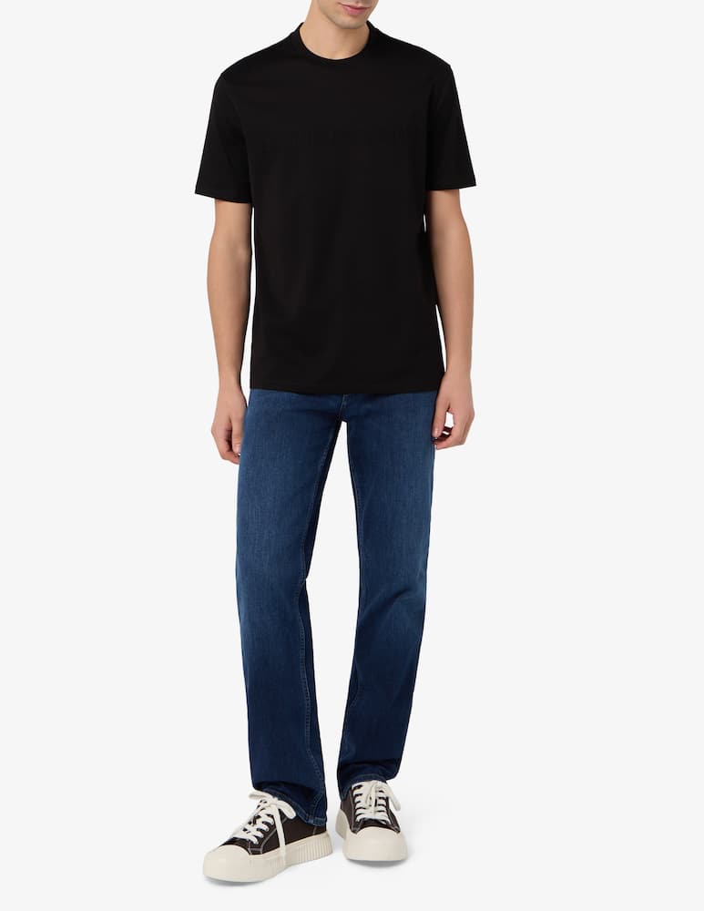 rinascente Emporio Armani T-shirt logo aquila frontale