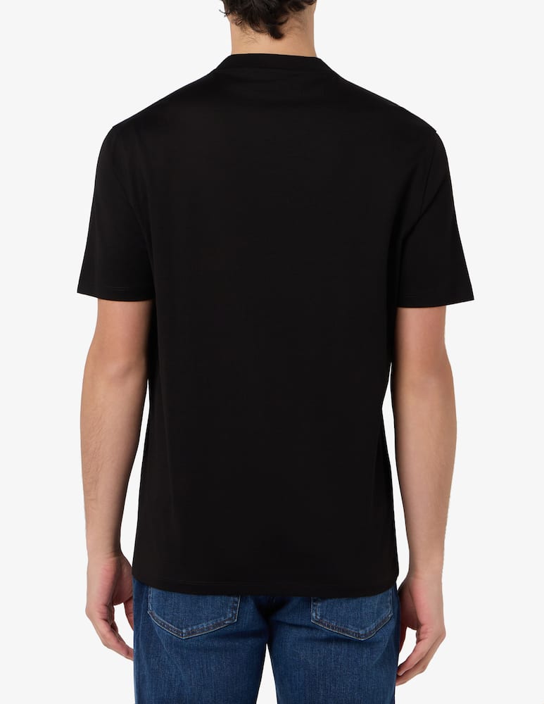 Emporio Armani T-shirt logo lettering - immagine 3