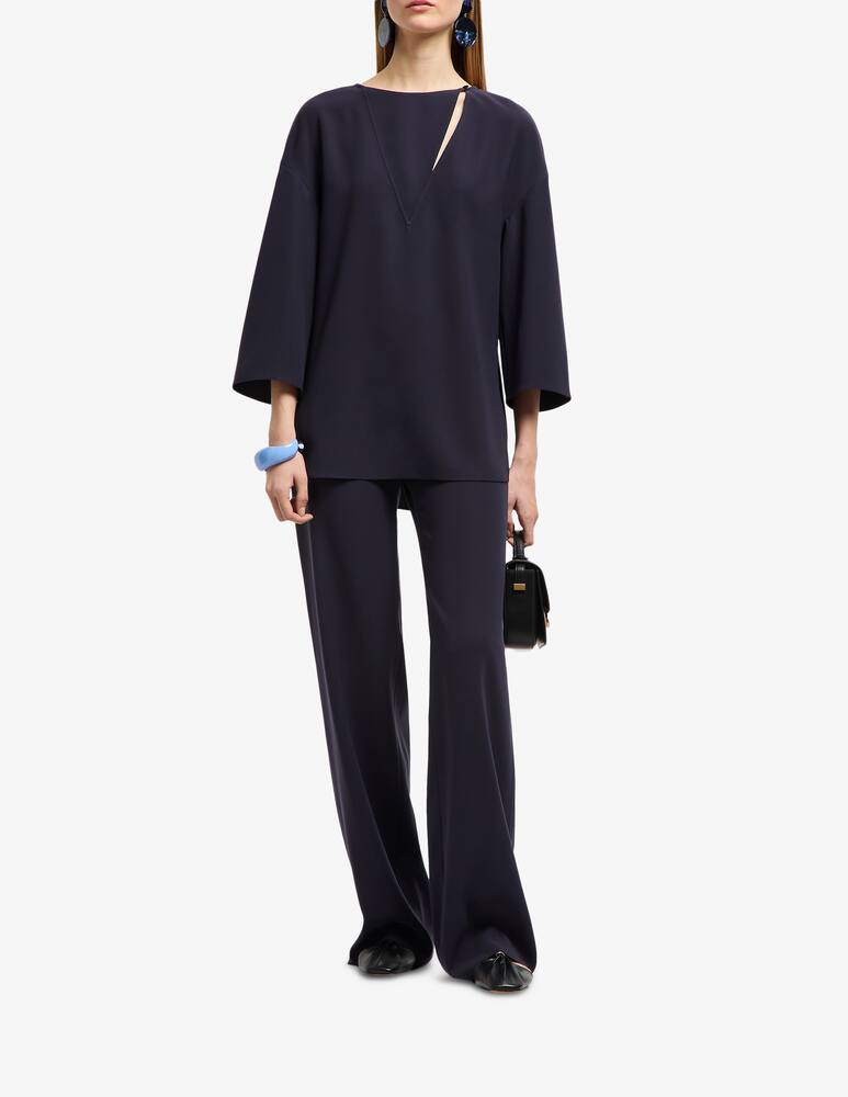 rinascente Emporio Armani Fluid straight-leg trousers