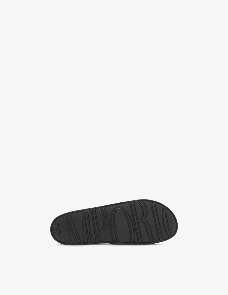 rinascente Emporio Armani Ciabatte con aquila in rilievo