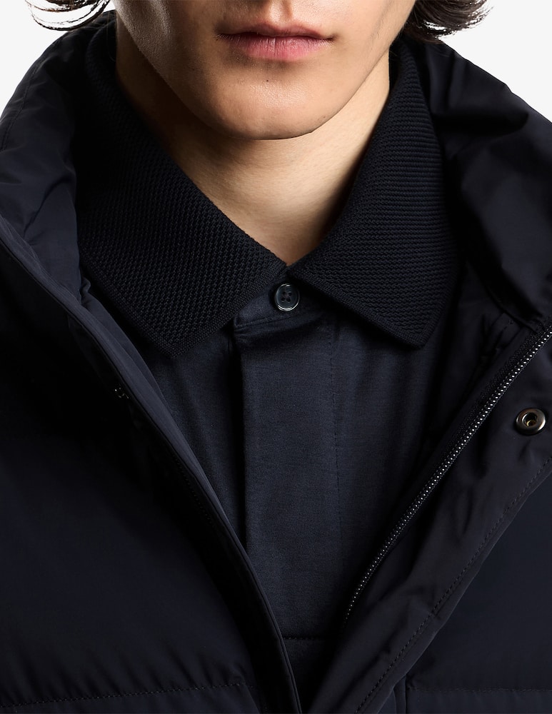 rinascente Emporio Armani Padded stand collar jacket