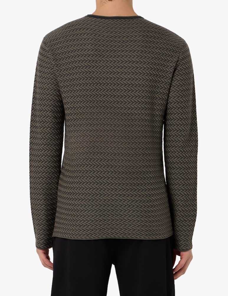 rinascente Emporio Armani Maglia girocollo chevron