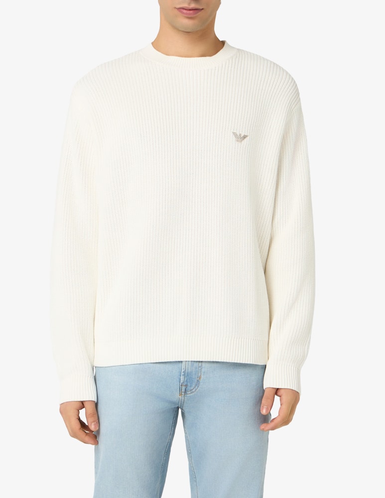 rinascente Emporio Armani Maglione in cotone con logo