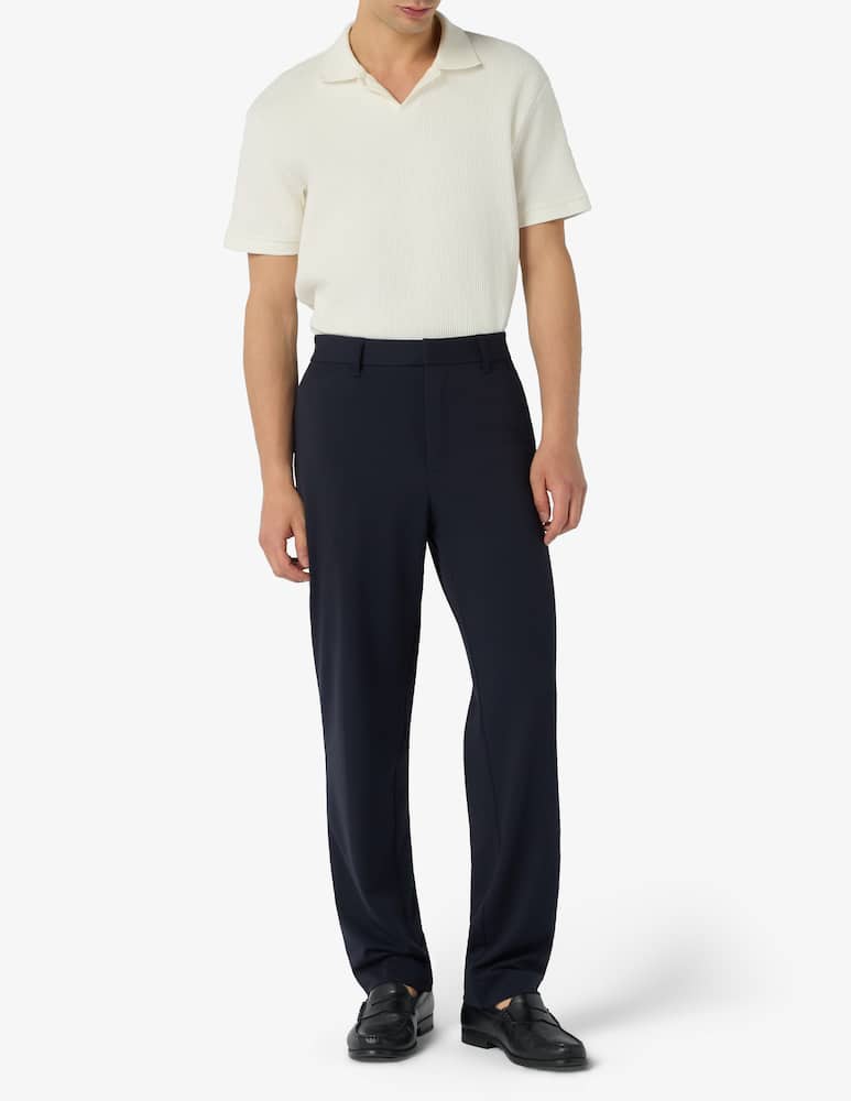 rinascente Emporio Armani Pantaloni in tessuto waffle