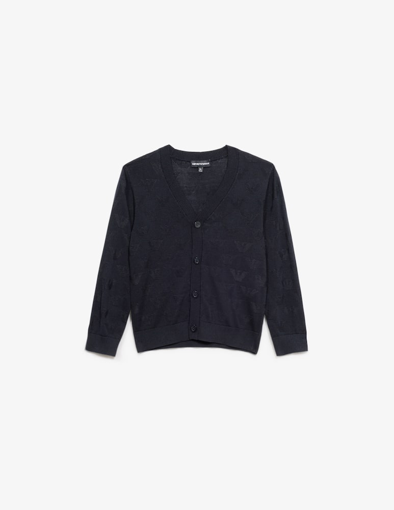 rinascente Emporio Armani Cardigan with subtle pattern