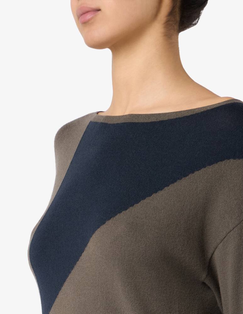 rinascente Emporio Armani Geometric jacquard pullover