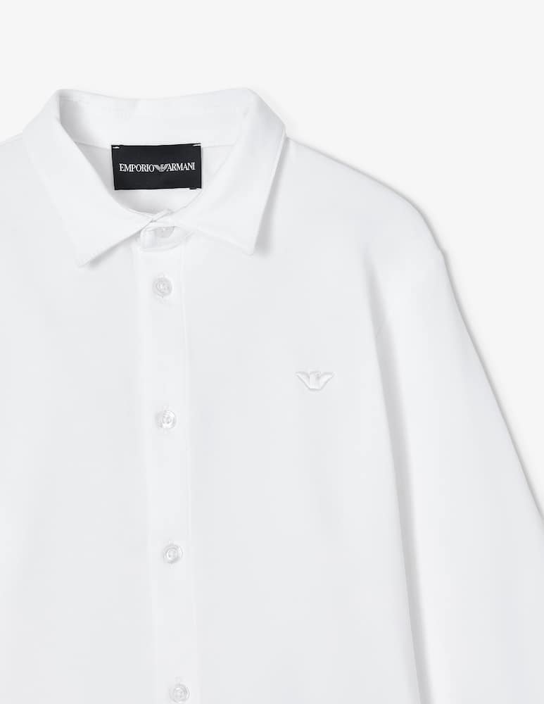 Emporio Armani Camicia classica in cotone - immagine 4 Emporio Armani Camicia classica in cotone - immagine 4