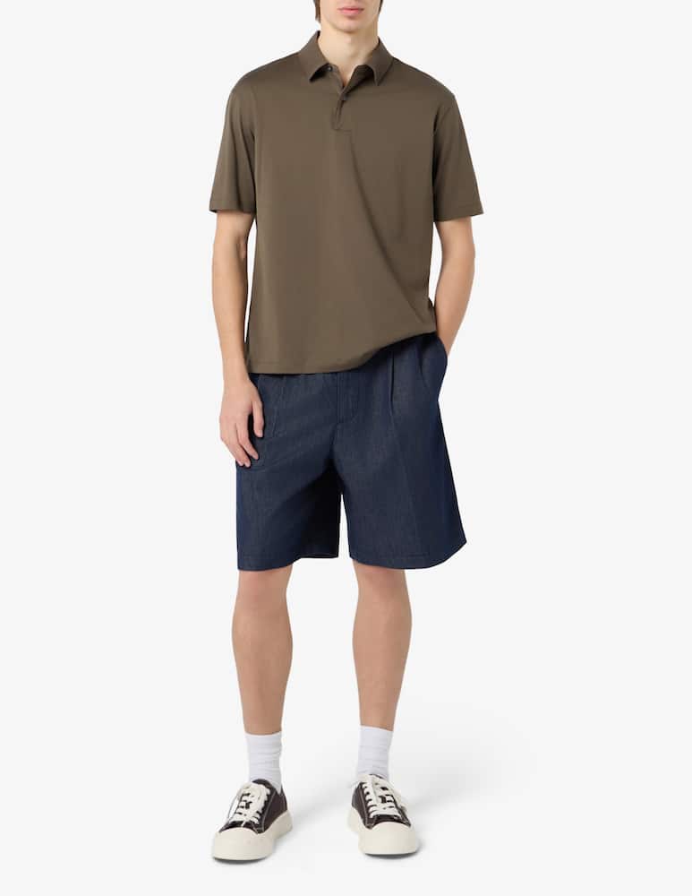 rinascente Emporio Armani Denim bermuda shorts