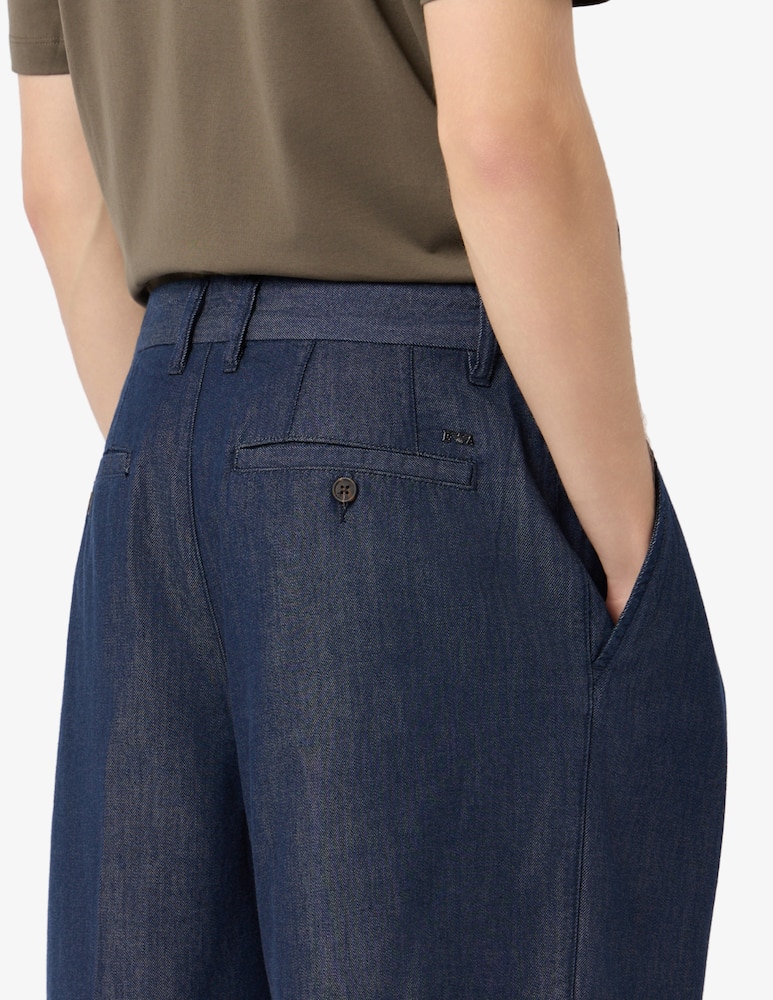 Emporio Armani Bermuda in jeans - immagine 4 Emporio Armani Bermuda in jeans - immagine 4