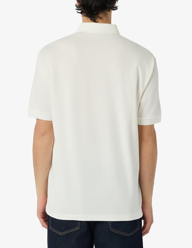 rinascente Armani Exchange Piqué logo polo shirt