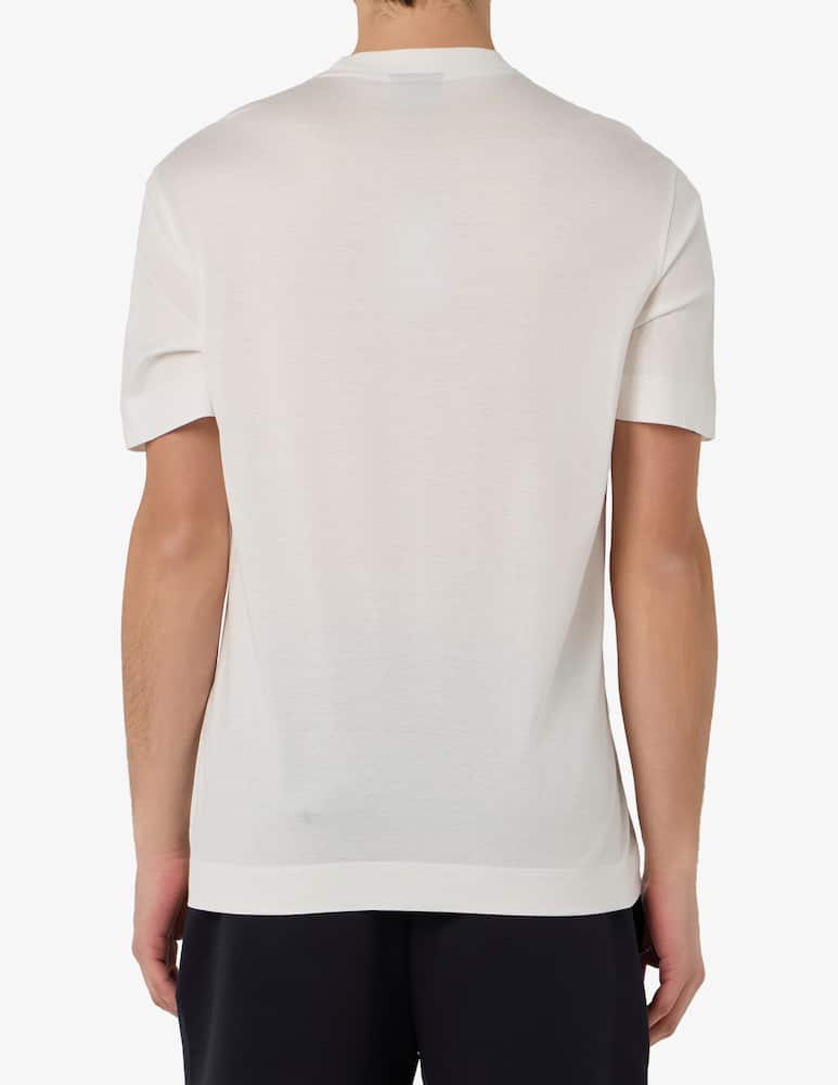rinascente Emporio Armani T-shirt ricamo multicolor
