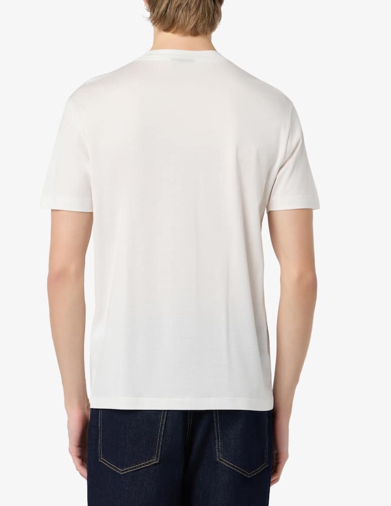 rinascente Emporio Armani T-shirt cotone lyocell loghino