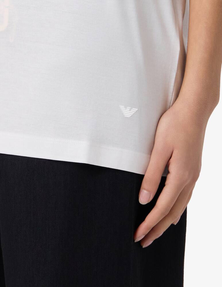 rinascente Emporio Armani T-shirt con loghino basso