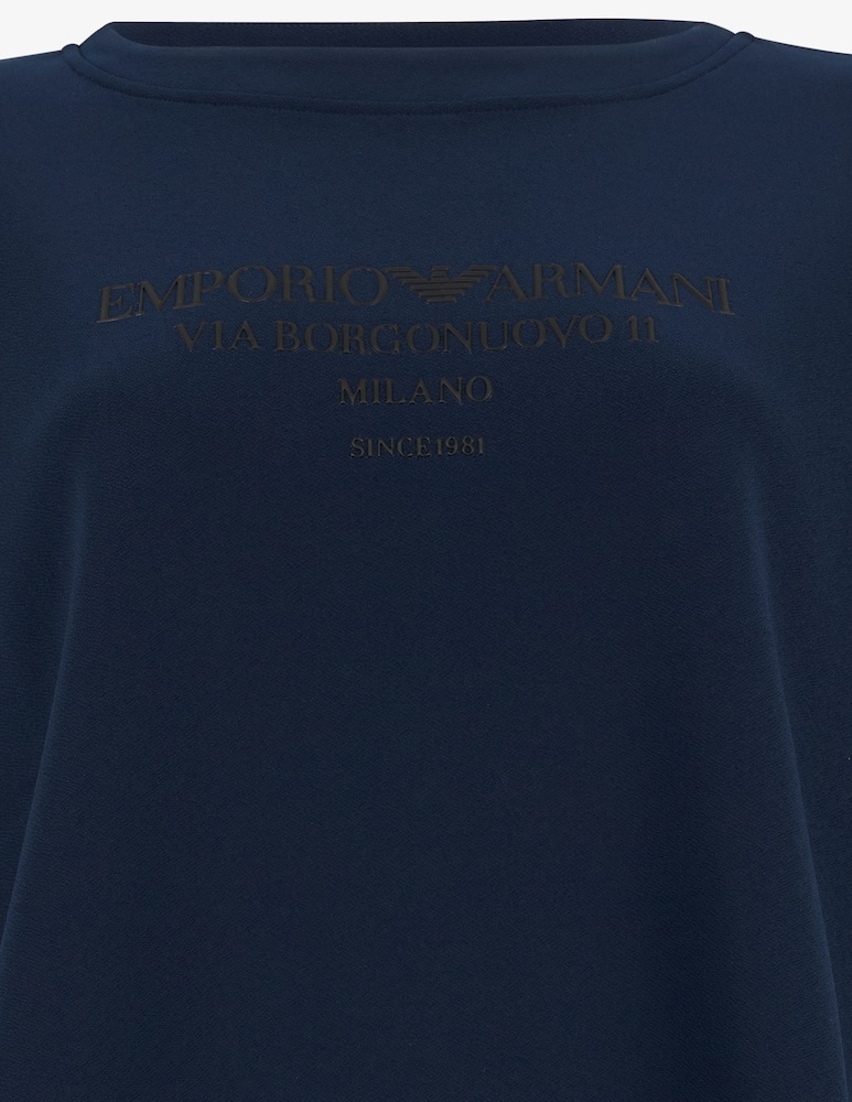 rinascente Emporio Armani T-shirt logo cropped