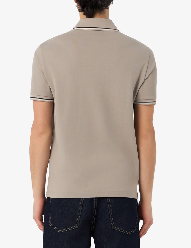 rinascente Emporio Armani Polo shirt with contrast trim