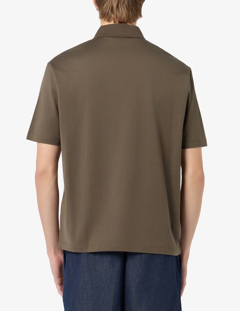 Emporio Armani Polo shirt with small logo - picture 3 Emporio Armani Polo shirt with small logo - picture 3
