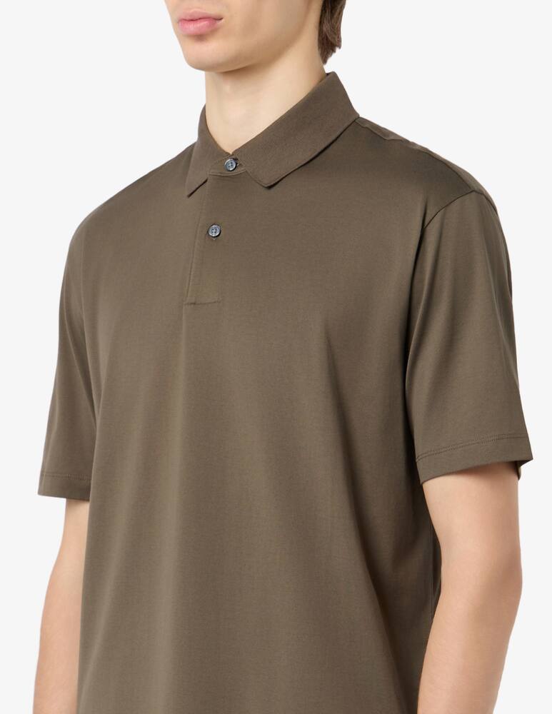 Emporio Armani Polo shirt with small logo - picture 4 Emporio Armani Polo shirt with small logo - picture 4