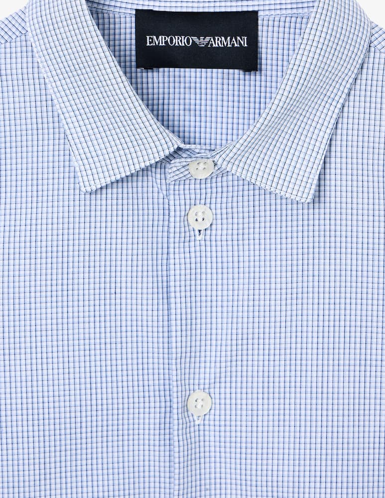rinascente Emporio Armani Checkered shirt