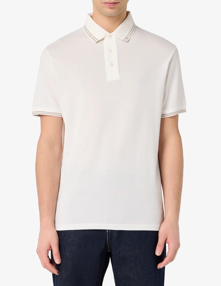 Emporio Armani Polo con loghino - immagine 1 Emporio Armani Polo con loghino - immagine 1