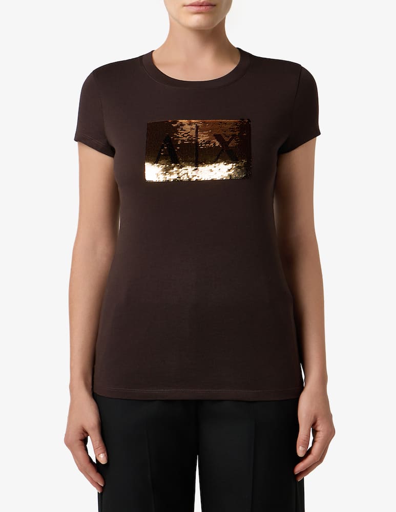Armani Exchange Sequin t-shirt - picture 1 Armani Exchange Sequin t-shirt - picture 1