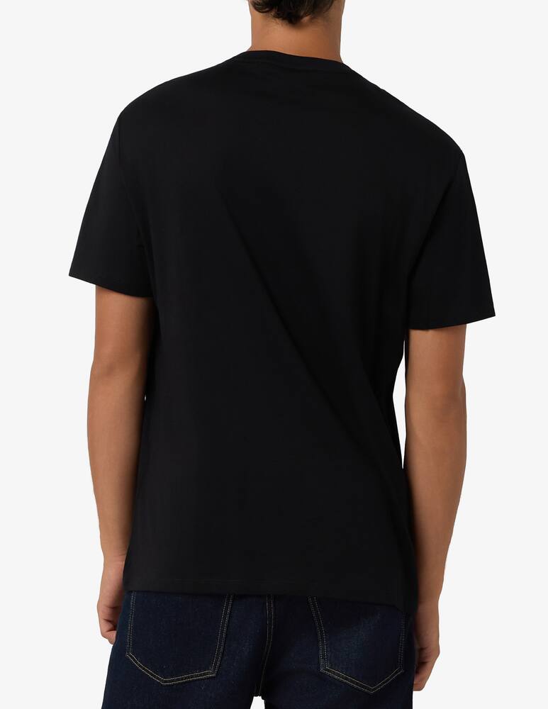 rinascente Armani Exchange stitching lettering t-shirt