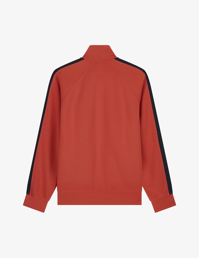rinascente Armani Exchange Zip-up sweatshirt with tape