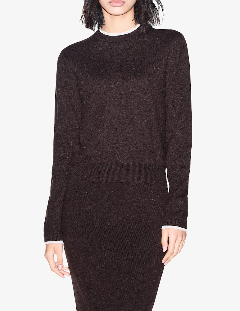 rinascente Armani Exchange Crewneck jumper with double trim