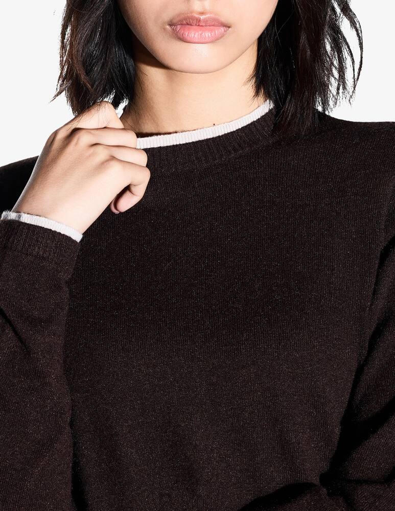 rinascente Armani Exchange Crewneck jumper with double trim