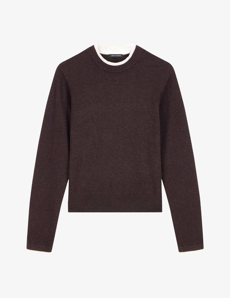 rinascente Armani Exchange Crewneck jumper with double trim