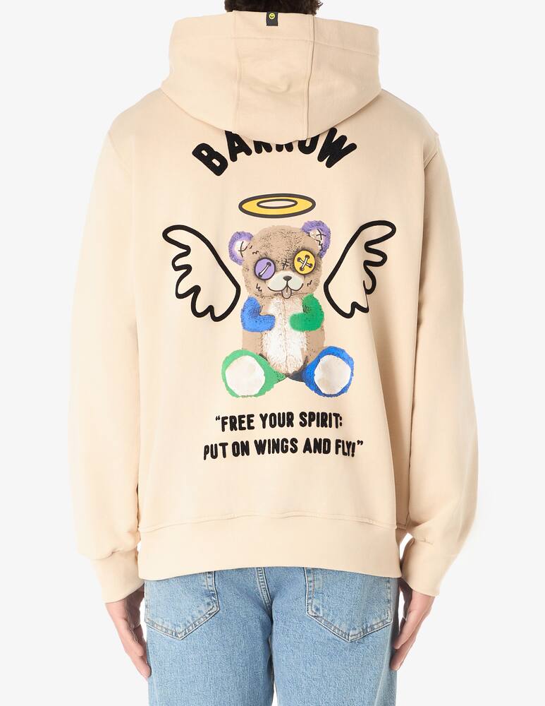 rinascente Barrow Felpa con cappuccio orsetto retro angelo