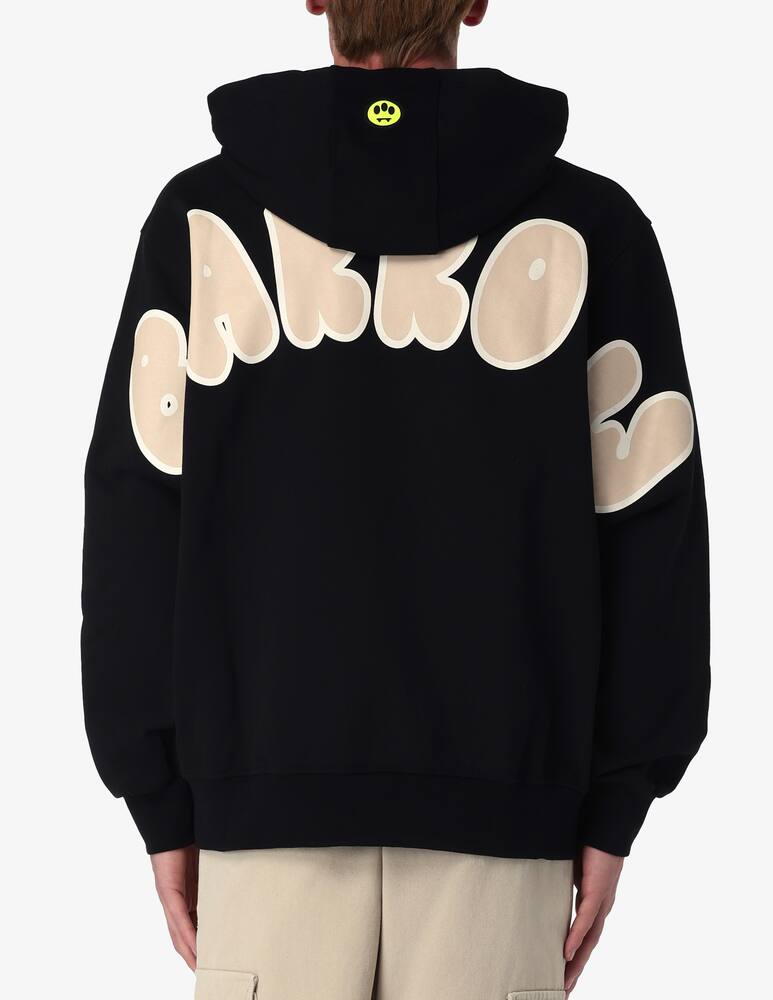 rinascente Barrow Felpa con cappuccio big logo retro