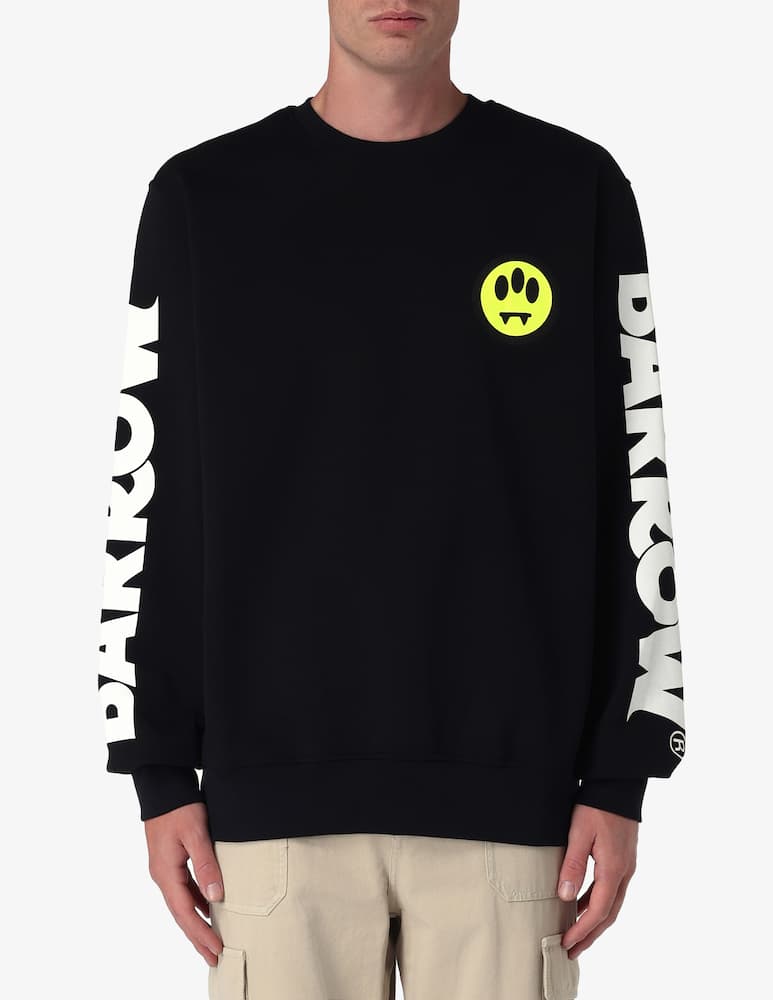 Barrow Felpa girocollo smile logo - immagine 1 Barrow Felpa girocollo smile logo - immagine 1