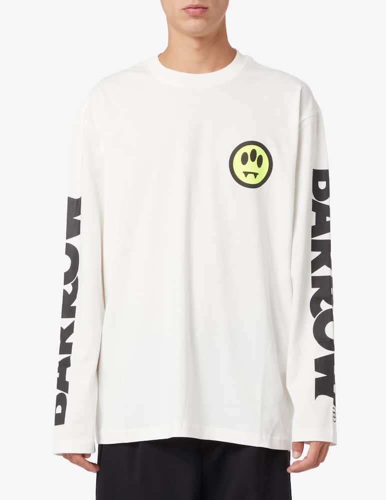 Barrow Maglietta maniche lunghe smile logo - immagine 1 Barrow Maglietta maniche lunghe smile logo - immagine 1