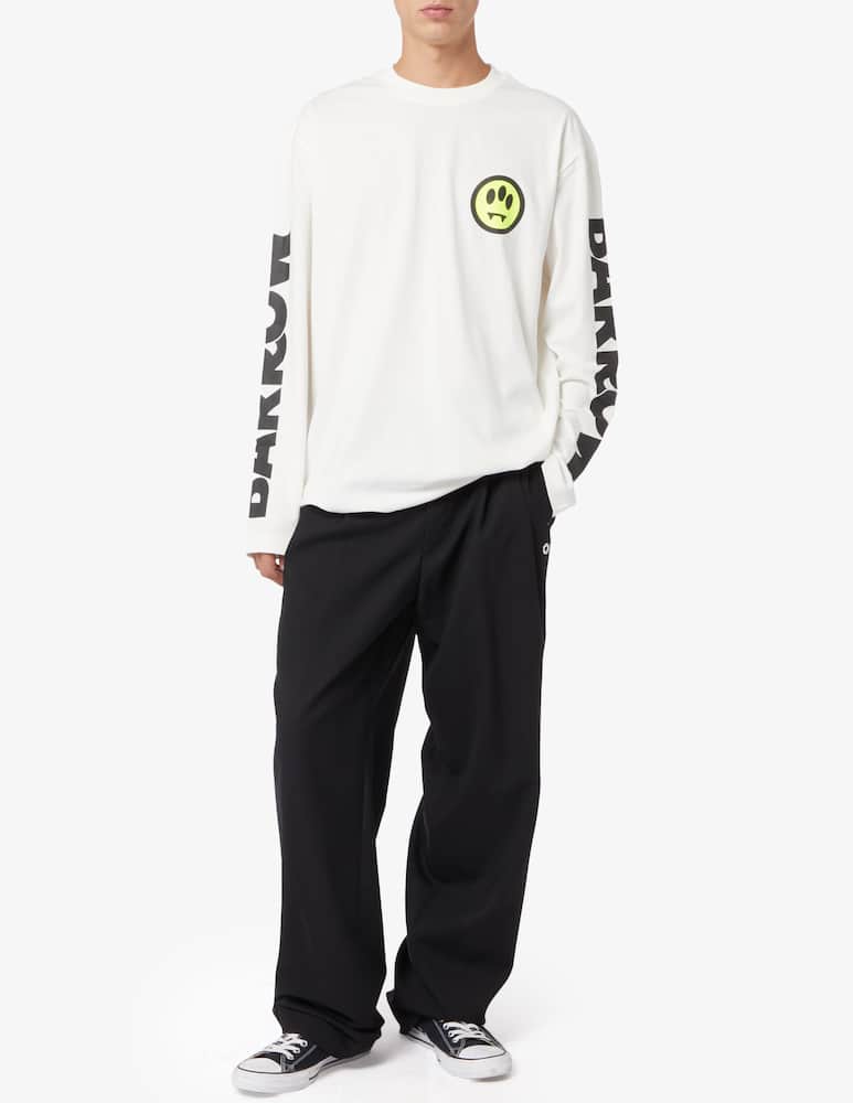 rinascente Barrow Maglietta maniche lunghe smile logo