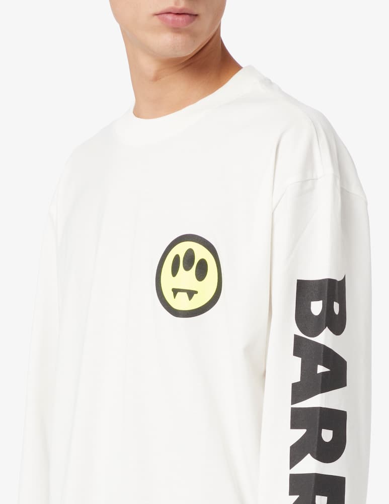 rinascente Barrow Maglietta maniche lunghe smile logo